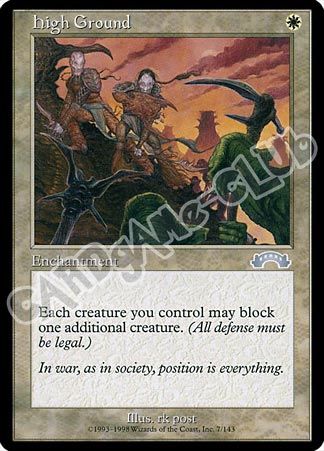 007 / 143 High Gruond non comune (EN) -NEAR MINT-