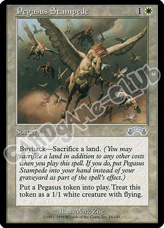 014 / 143 Pegasus Stampede non comune (EN) -NEAR MINT-