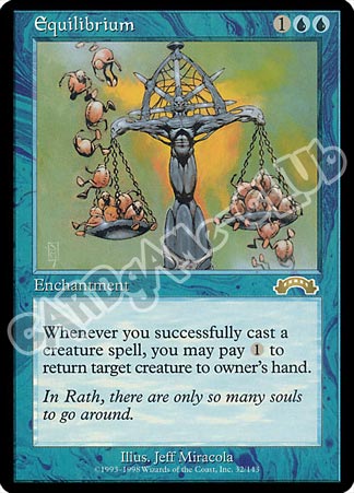 032 / 143 Equilibrium rara (EN) -NEAR MINT-