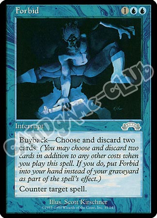 035 / 143 Forbid non comune (EN) -NEAR MINT-