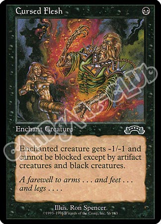 056 / 143 Cursed Flesh comune (EN) -NEAR MINT-