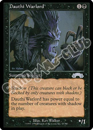 059 / 143 Dauthi Warlord non comune (EN) -NEAR MINT-