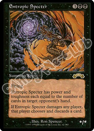 061 / 143 Entropic Specter rara (EN) -NEAR MINT-