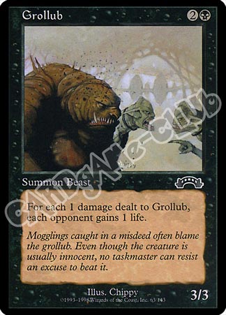 063 / 143 Grollub comune (EN) -NEAR MINT-