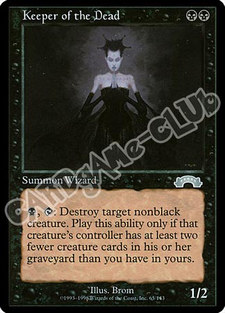 065 / 143 Keeper of the Dead non comune (EN) -NEAR MINT-
