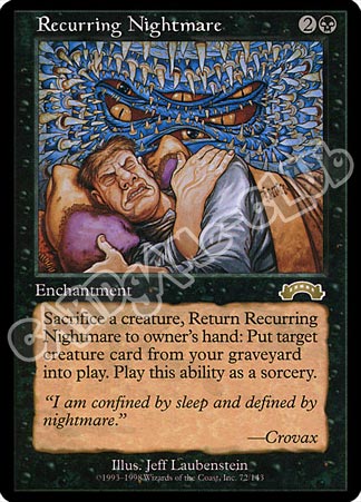 072 / 143 Recurring Nightmare rara (EN) -NEAR MINT-