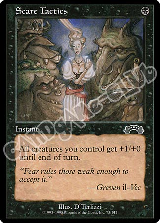 073 / 143 Scare Tattics comune (EN) -NEAR MINT-