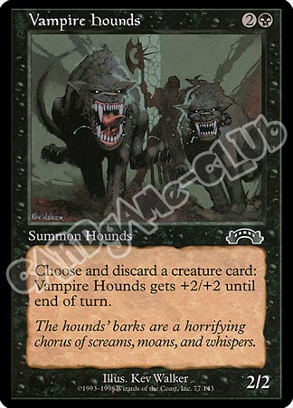 077 / 143 Vampire Hounds comune (EN) -NEAR MINT-