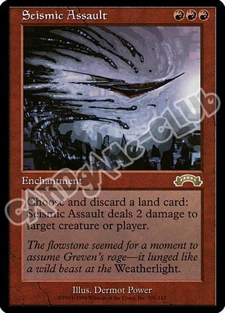 101 / 143 Sismic Assault rara (EN) -NEAR MINT-