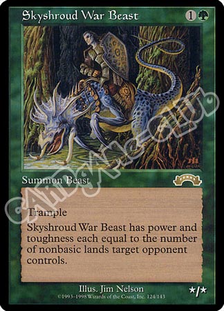 124 / 143 Skyshroud War Beast rara (EN) -NEAR MINT-