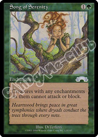 125 / 143 Song of Serenity non comune (EN) -NEAR MINT-