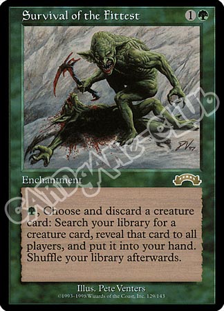 129 / 143 Survival of the Fittest rara (EN) -NEAR MINT-