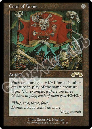 131 / 143 Coat of Arms rara (EN) -NEAR MINT-