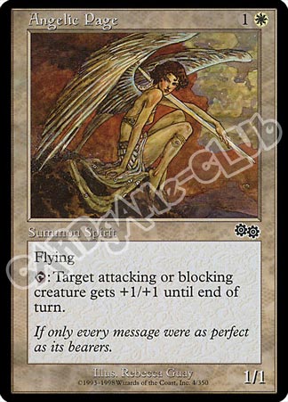 004 / 350 Angelic Page comune (EN) -NEAR MINT-