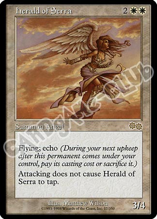 017 / 350 Herald of Serra rara (EN) -NEAR MINT-