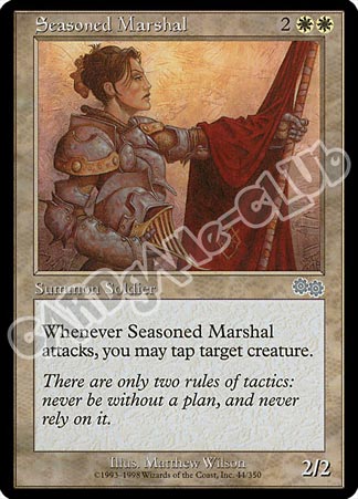 044 / 350 Seasoned Marshal non comune (EN) -NEAR MINT-