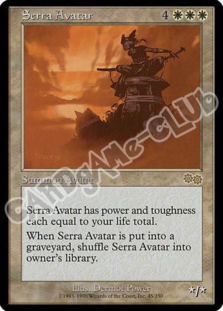 045 / 350 Serra Avatar rara (EN) -NEAR MINT-