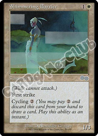 050 / 350 Shimmering Barrier non comune (EN) -NEAR MINT-