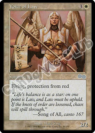 055 / 350 Voice of Law non comune (EN) -NEAR MINT-