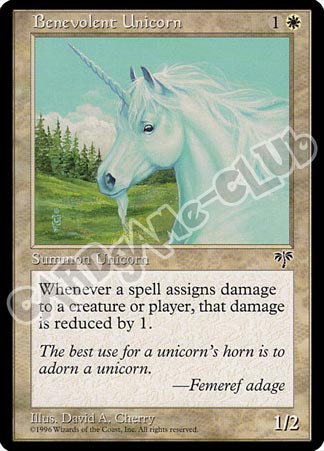 Benevolent Unicorn comune (EN) -NEAR MINT-
