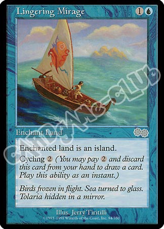 084 / 350 Lingering Mirage non comune (EN) -NEAR MINT-