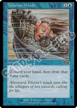 104 / 350 Tolarian Winds comune (EN) -NEAR MINT-