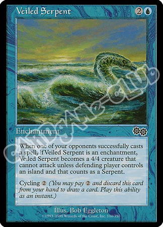 110 / 350 Veiled Serpent comune (EN) -NEAR MINT-