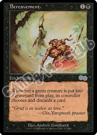 117 / 350 Bereavement non comune (EN) -NEAR MINT-