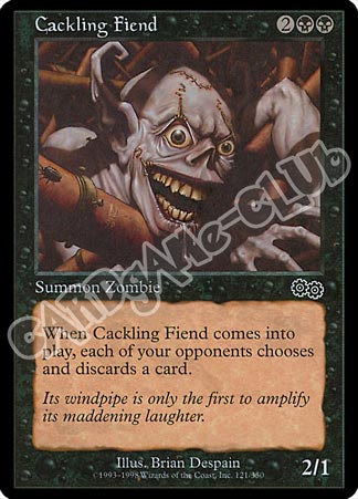 121 / 350 Cackling Fiend comune (EN) -NEAR MINT-