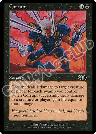 124 / 350 Corrupt comune (EN) -NEAR MINT-