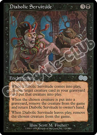 130 / 350 Diabolic Servitude non comune (EN) -NEAR MINT-