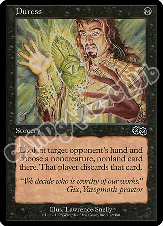 132 / 350 Duress comune (EN) -NEAR MINT-