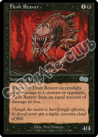 136 / 350 Flesh Reaver non comune (EN) -NEAR MINT-