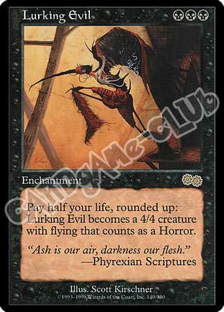 140 / 350 Lurking Evil rara (EN) -NEAR MINT-