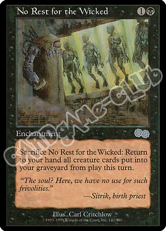 142 / 350 No Rest for the Wicked non comune (EN) -NEAR MINT-