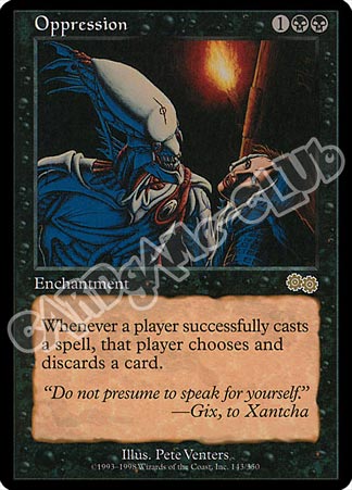 143 / 350 Oppression rara (EN) -NEAR MINT-