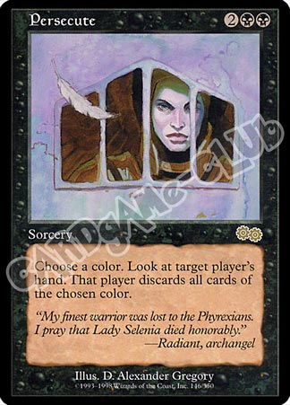 146 / 350 Persecute rara (EN) -NEAR MINT-