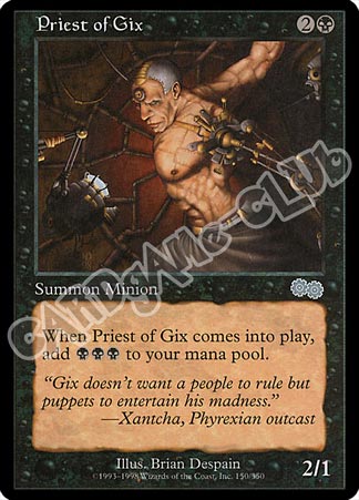 150 / 350 Priest of Gix non comune (EN) -NEAR MINT-