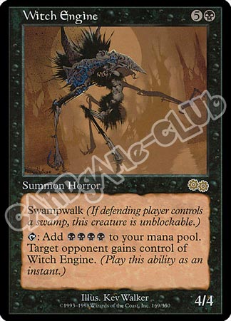 169 / 350 Witch Engine rara (EN) -NEAR MINT-
