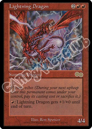 202 / 350 Lightning Drake rara (EN) -NEAR MINT-