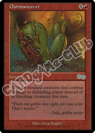 205 / 350 Outmaneuver non comune (EN) -NEAR MINT-