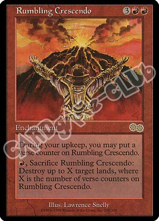 210 / 350 Rumbling Crescendo rara (EN) -NEAR MINT-