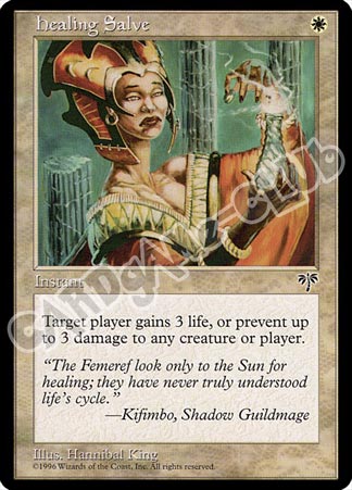 Healing Salve comune (EN) -NEAR MINT-