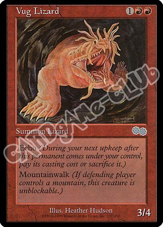 227 / 350 Vug Lizard non comune (EN) -NEAR MINT-