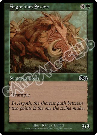 235 / 350 Argothian Swine comune (EN) -NEAR MINT-