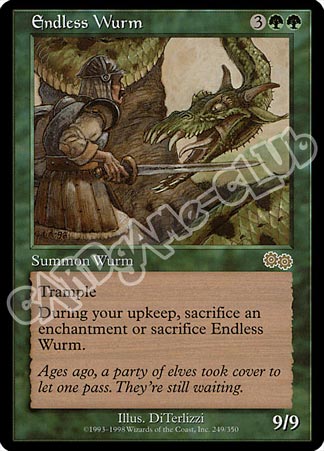 249 / 350 Endless Wurm rara (EN) -NEAR MINT-