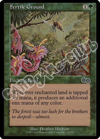 252 / 350 Fertile Ground comune (EN) -NEAR MINT-