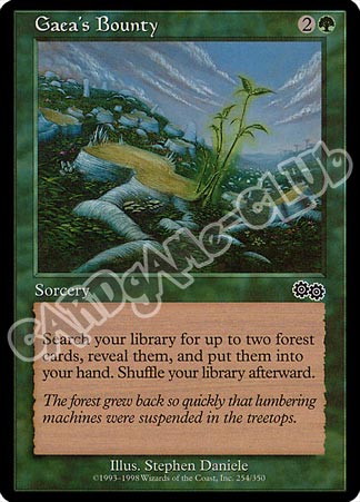 254 / 350 Gaea's Bounty comune (EN) -NEAR MINT-