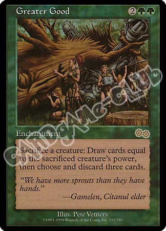 257 / 350 Greater Good rara (EN) -NEAR MINT-