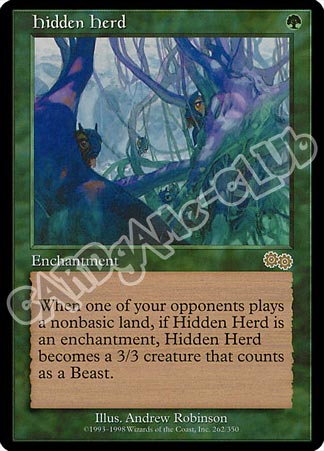 262 / 350 Hidden Herd rara (EN) -NEAR MINT-